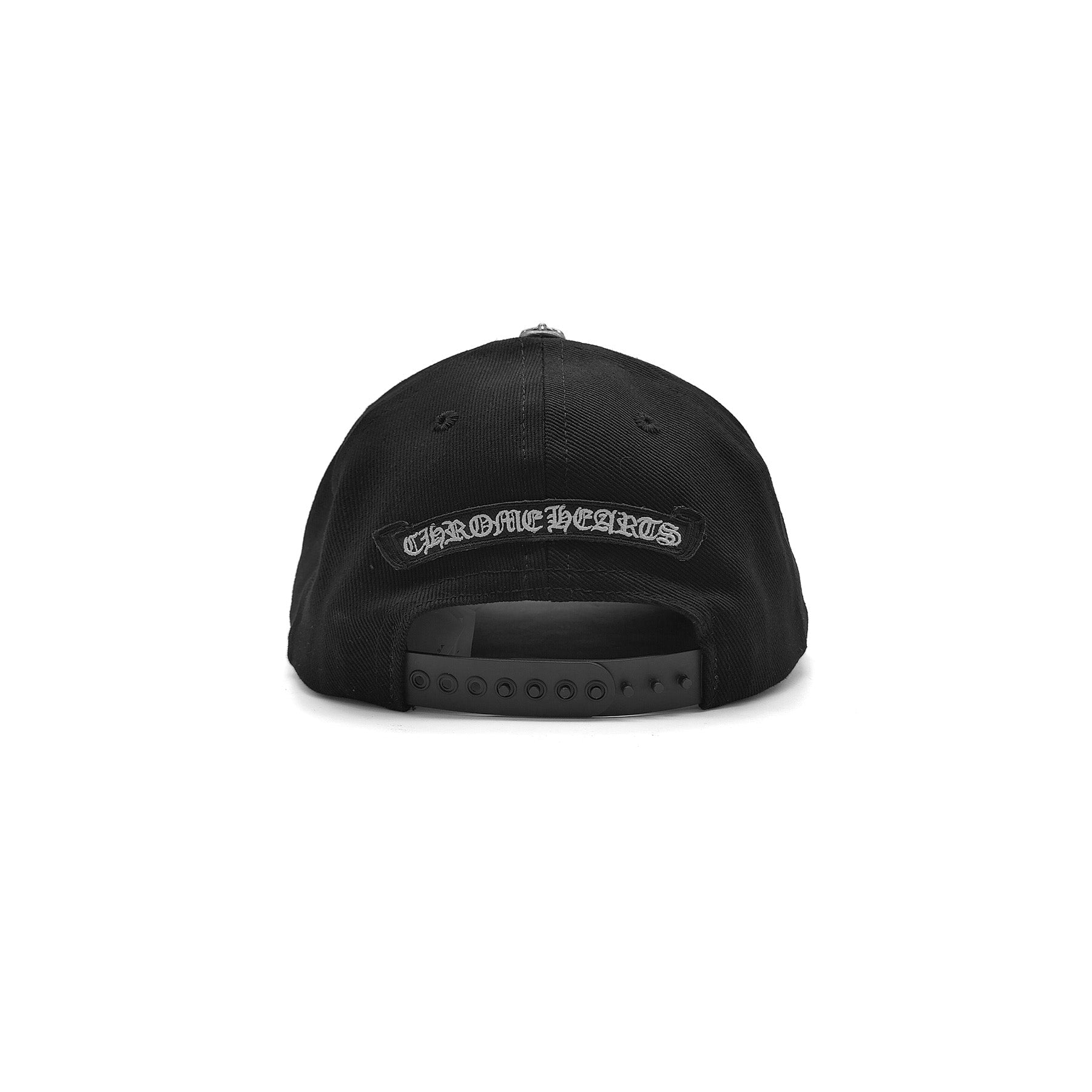 Chrome Hearts Embriodered Cross Black Baseball Cap - SRM – SHENGLI