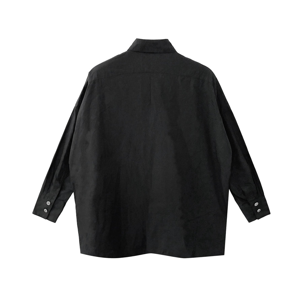 Chrome Hearts Embroidered CH Batwing Shirt - SHENGLI ROAD MARKET