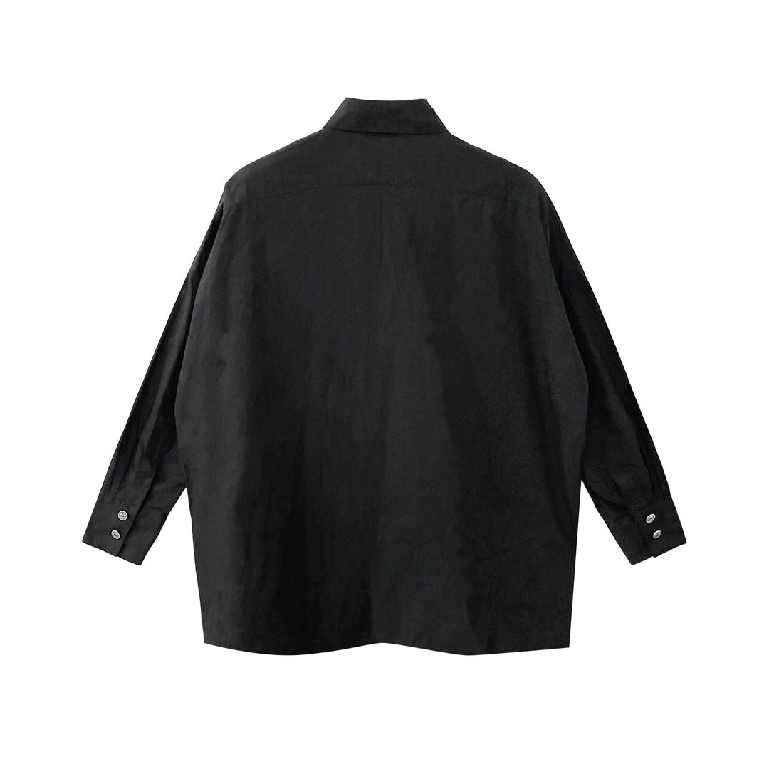 Chrome Hearts Embroidered CH Batwing Shirt - SHENGLI ROAD MARKET