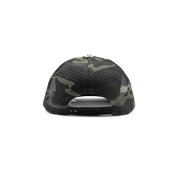 Chrome Hearts Embroidered CH Cross Logo Camouflage Baseball Cap - SHENGLI ROAD MARKET