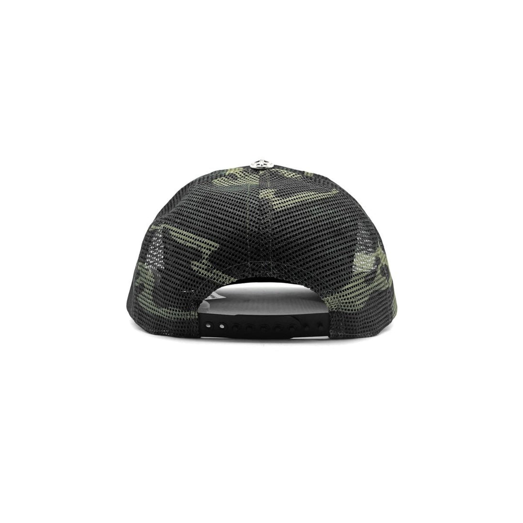 Chrome Hearts Embroidered CH Cross Logo Camouflage Baseball Cap - SHENGLI ROAD MARKET