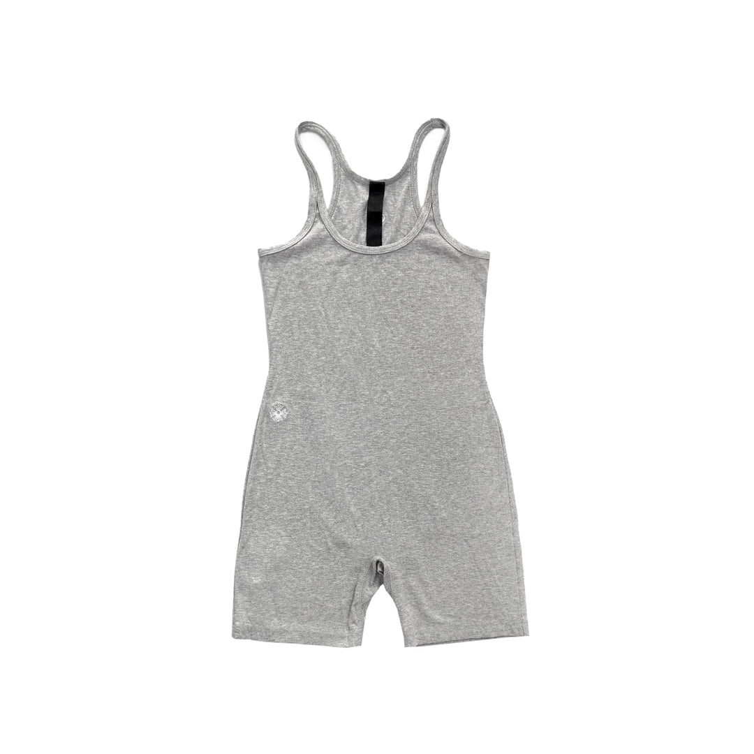 Chrome Hearts Embroidered Cross Gray Bodysuit - SHENGLI ROAD MARKET
