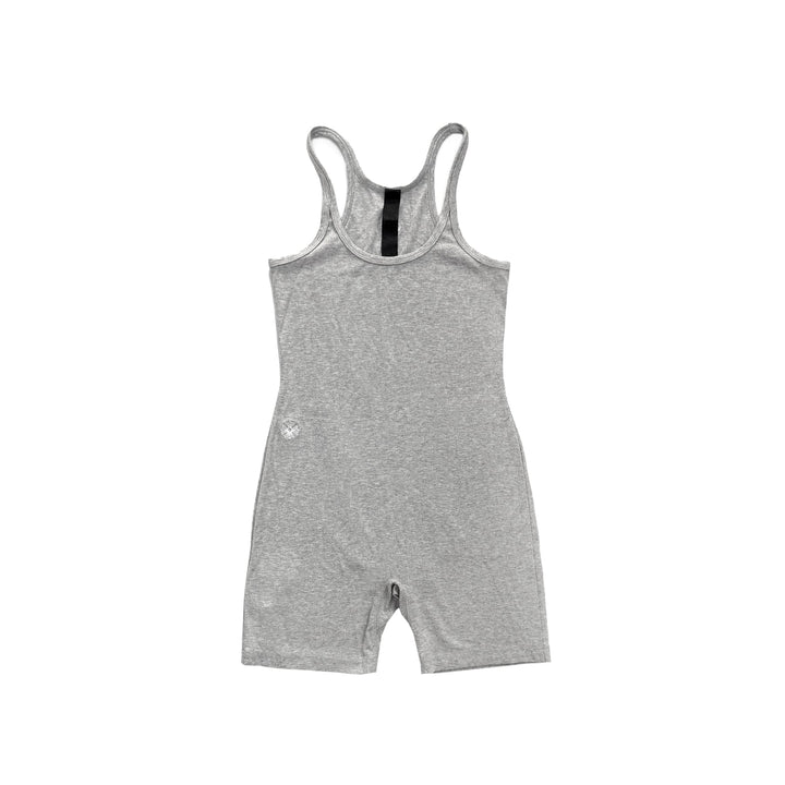 Chrome Hearts Embroidered Cross Gray Bodysuit - SHENGLI ROAD MARKET