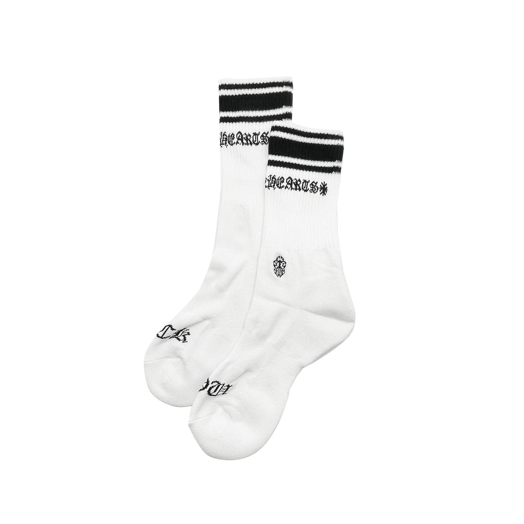 Chrome Hearts Embroidered Dagger Striped Sport Socks - SHENGLI ROAD MARKET