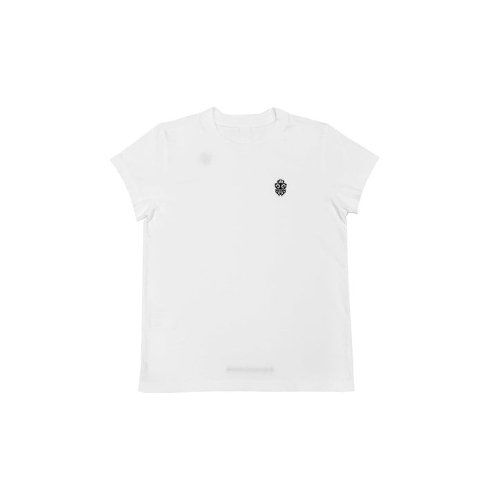 Chrome Hearts Embroidered Dagger White Short Sleeve T-Shirt Tee - SHENGLI ROAD MARKET