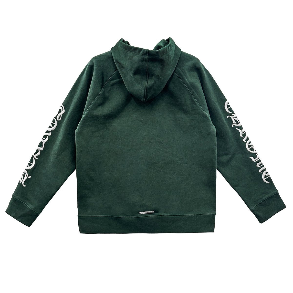 Chrome Hearts Embroidered Green CH Logo Hoodie - SHENGLI ROAD MARKET