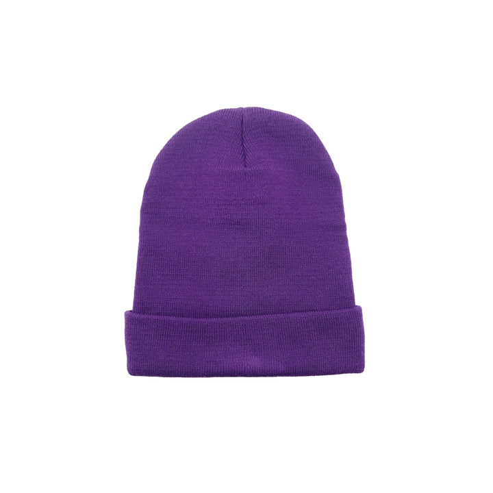 Chrome Hearts Embroidered Purple Beanie - SHENGLI ROAD MARKET