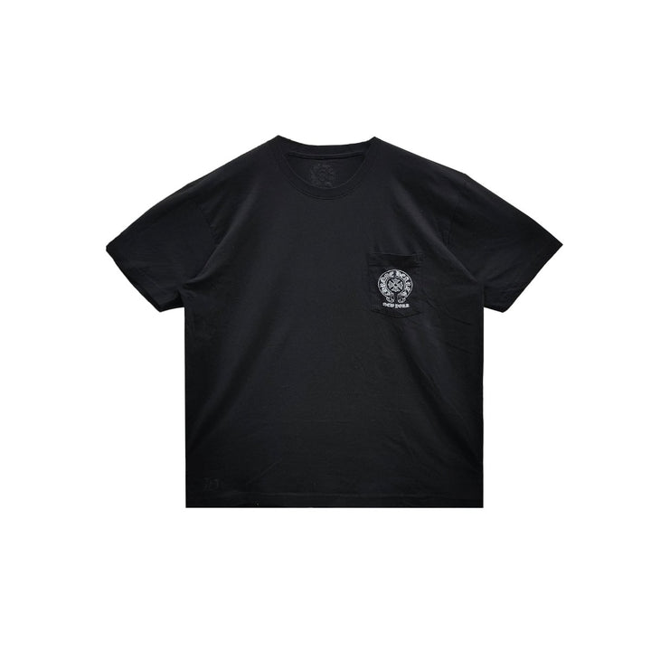 Chrome Hearts Exclusive Horseshoe Logo Short Sleeve T-shirt Tee - SHENGLI ROAD MARKET