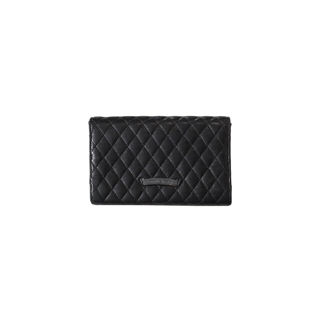 Chrome Hearts Flap Quilted Wallet - SHENGLI ROAD MARKET