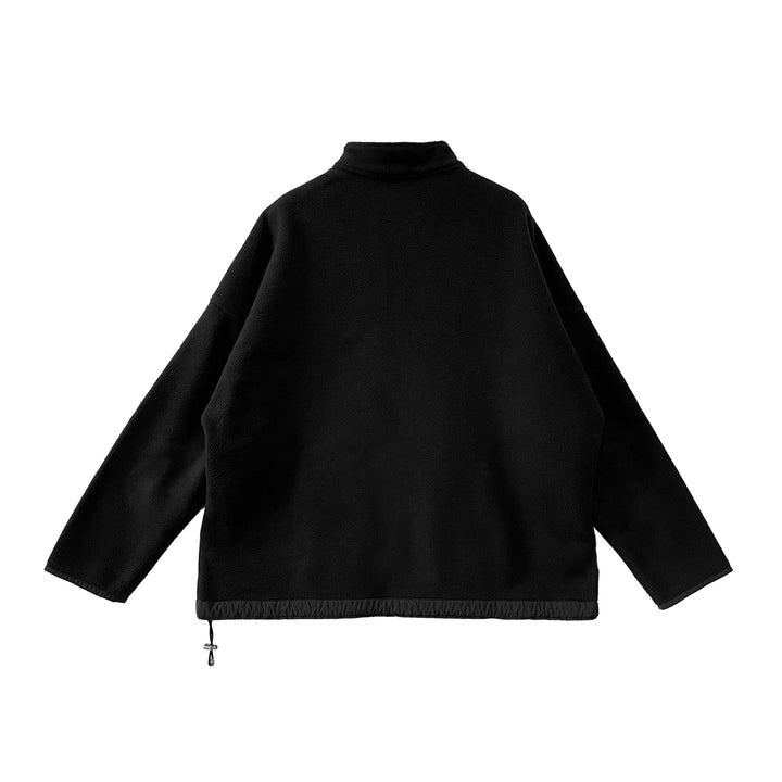 Chrome Hearts Fleece Horseshoe Logo Half Zip Sweatshirt - SHENGLI ROAD MARKET