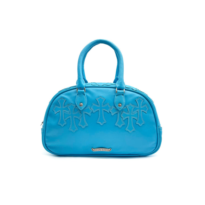 Chrome Hearts Floral Cemetery Cross Patch Gym Bag - SHENGLI ROAD MARKET