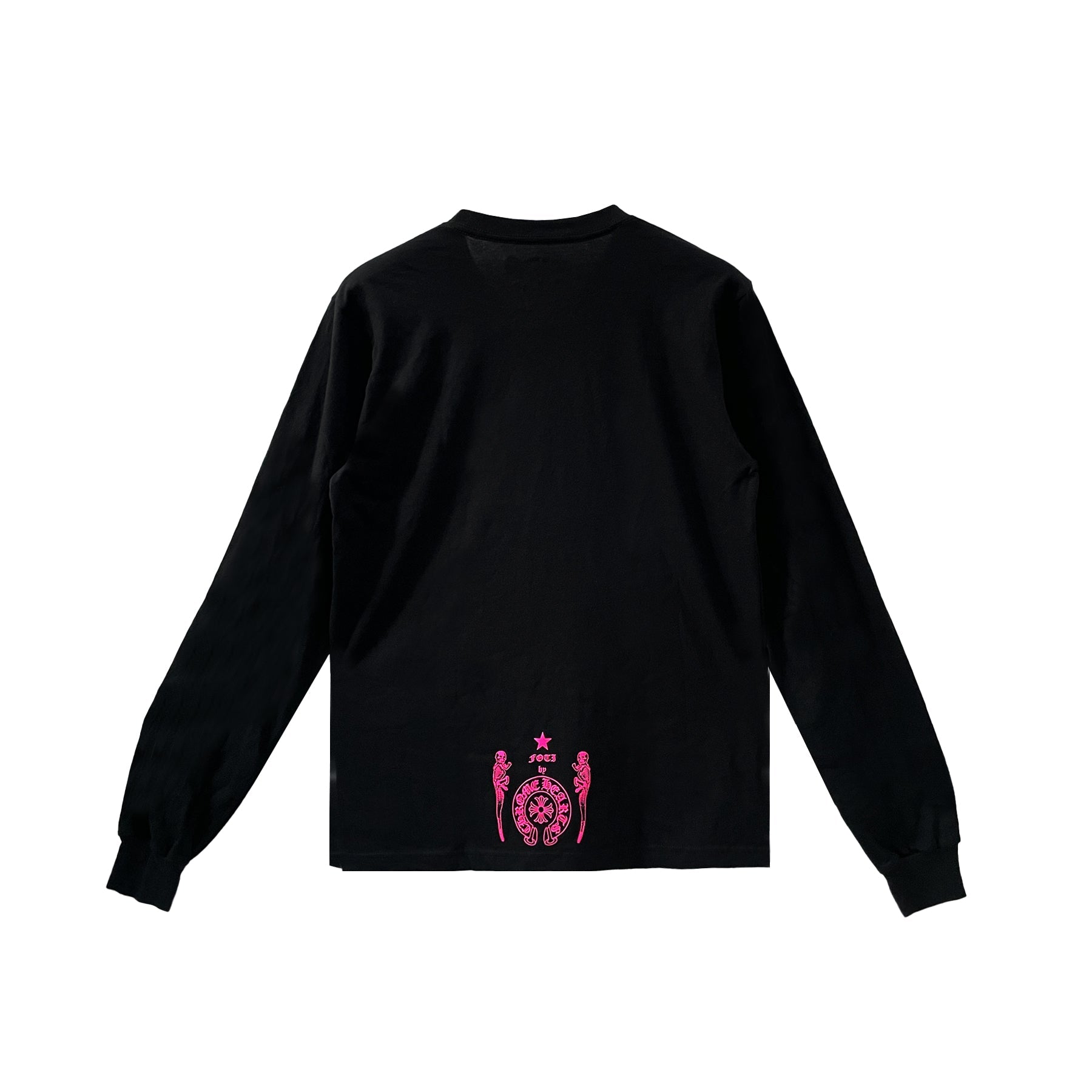 Chrome Hearts Foti Miss Lerlene Black Long Sleeve Tee - SRM