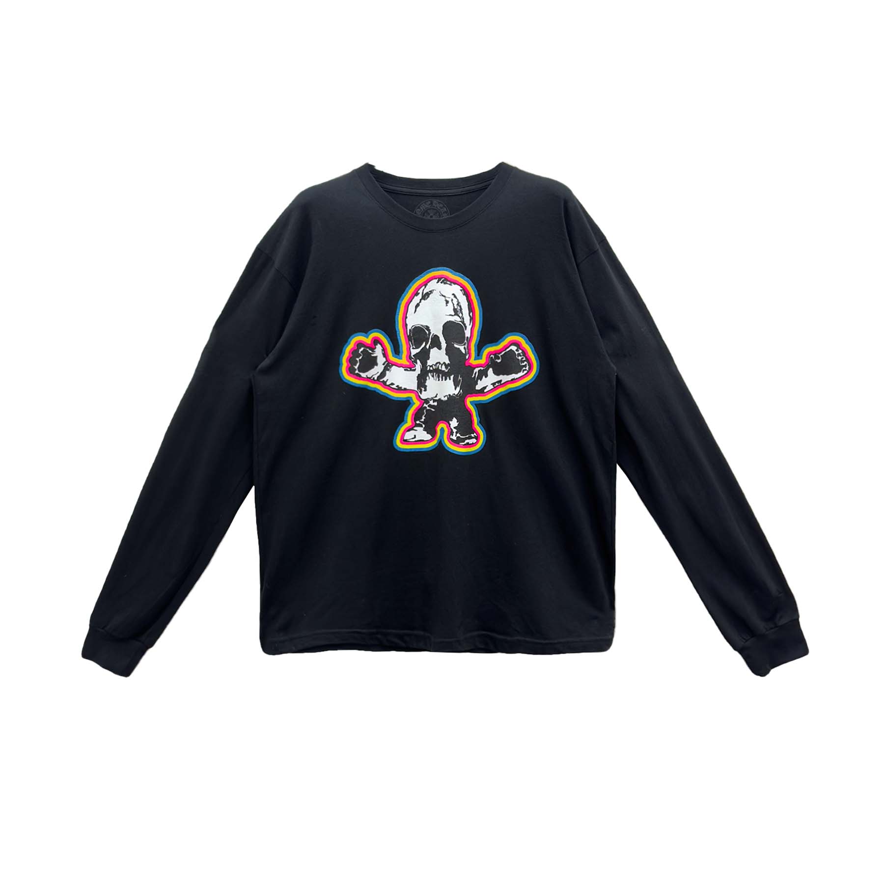 Chrome Hearts Multi Rainbow Foti Harris Teeter Long Sleeve Tee