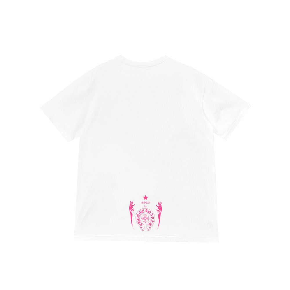Chrome Hearts Foti Miss Lerlene White Short Sleeve Tee - SHENGLI ROAD MARKET