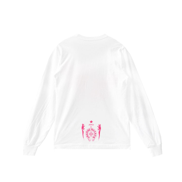 Chrome Hearts Foti White Long Sleeve T-Shirt Tee - SHENGLI ROAD MARKET