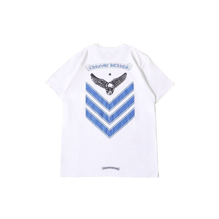 Chrome Hearts Foti White Short Sleeve Tee - SHENGLI ROAD MARKET