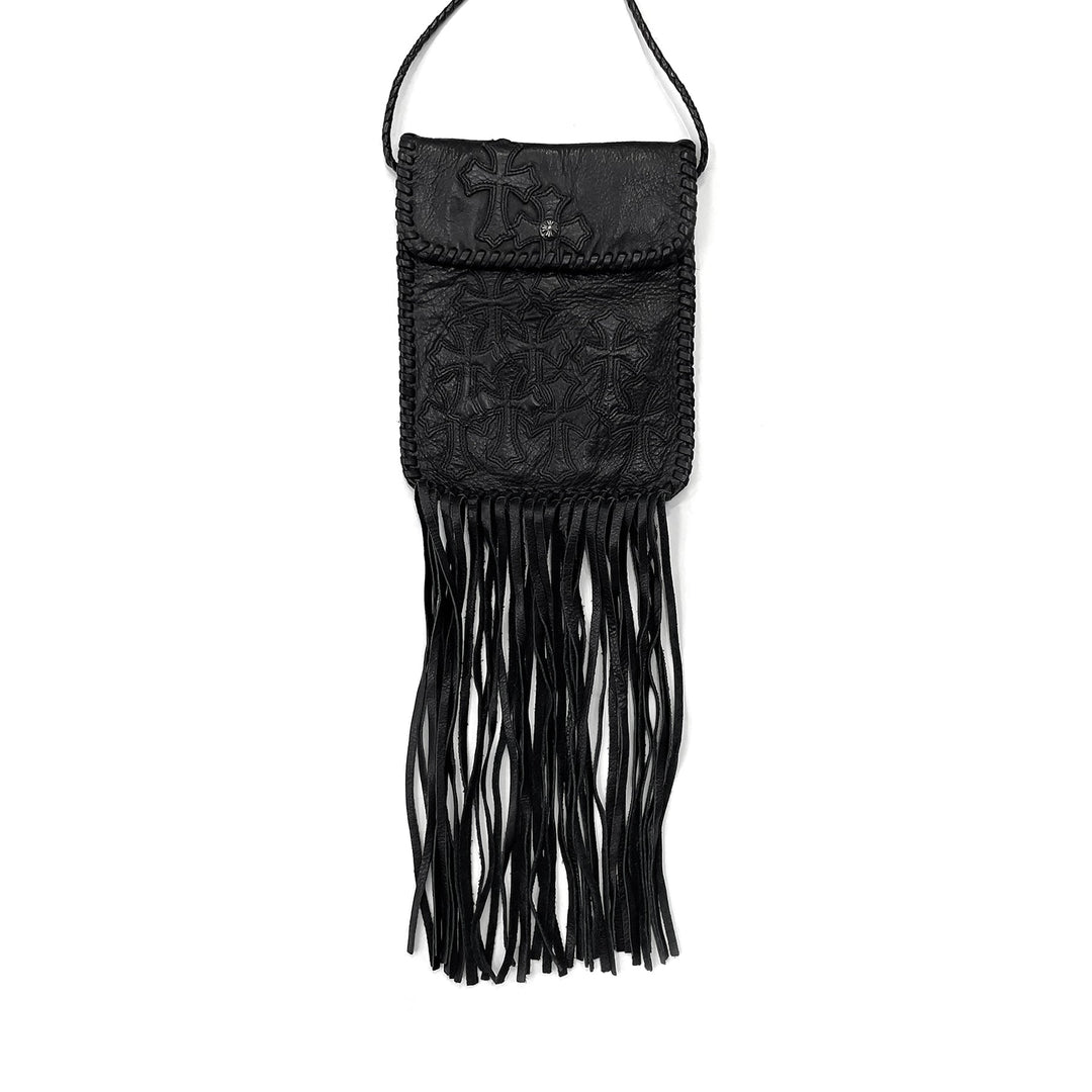 Chrome Hearts Fringe Leather Crossbody Bag - SHENGLI ROAD MARKET