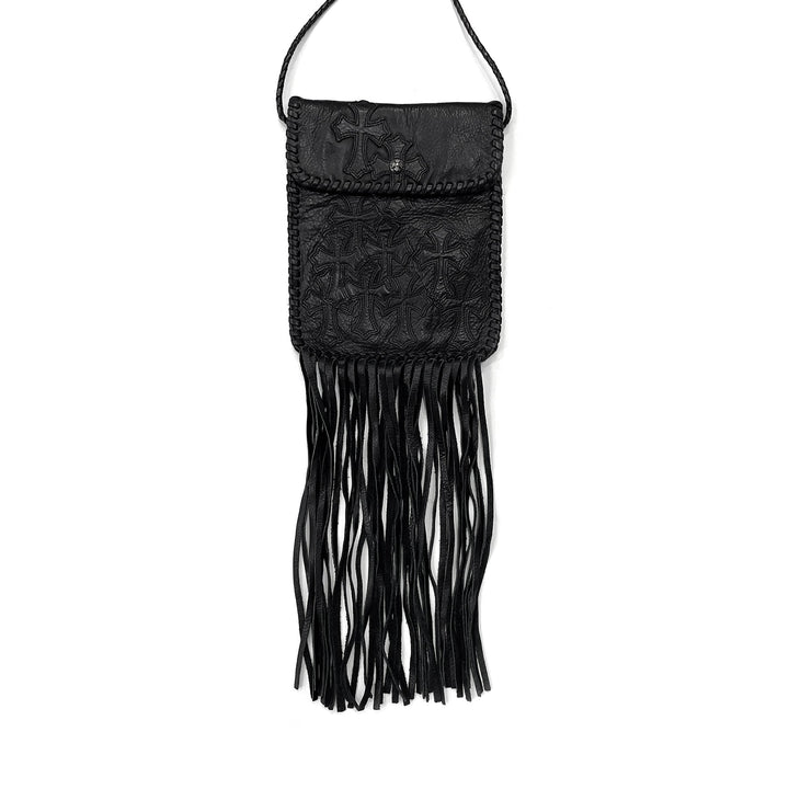 Chrome Hearts Fringe Leather Crossbody Bag - SHENGLI ROAD MARKET