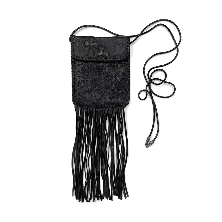 Chrome Hearts Fringe Leather Crossbody Bag - SHENGLI ROAD MARKET