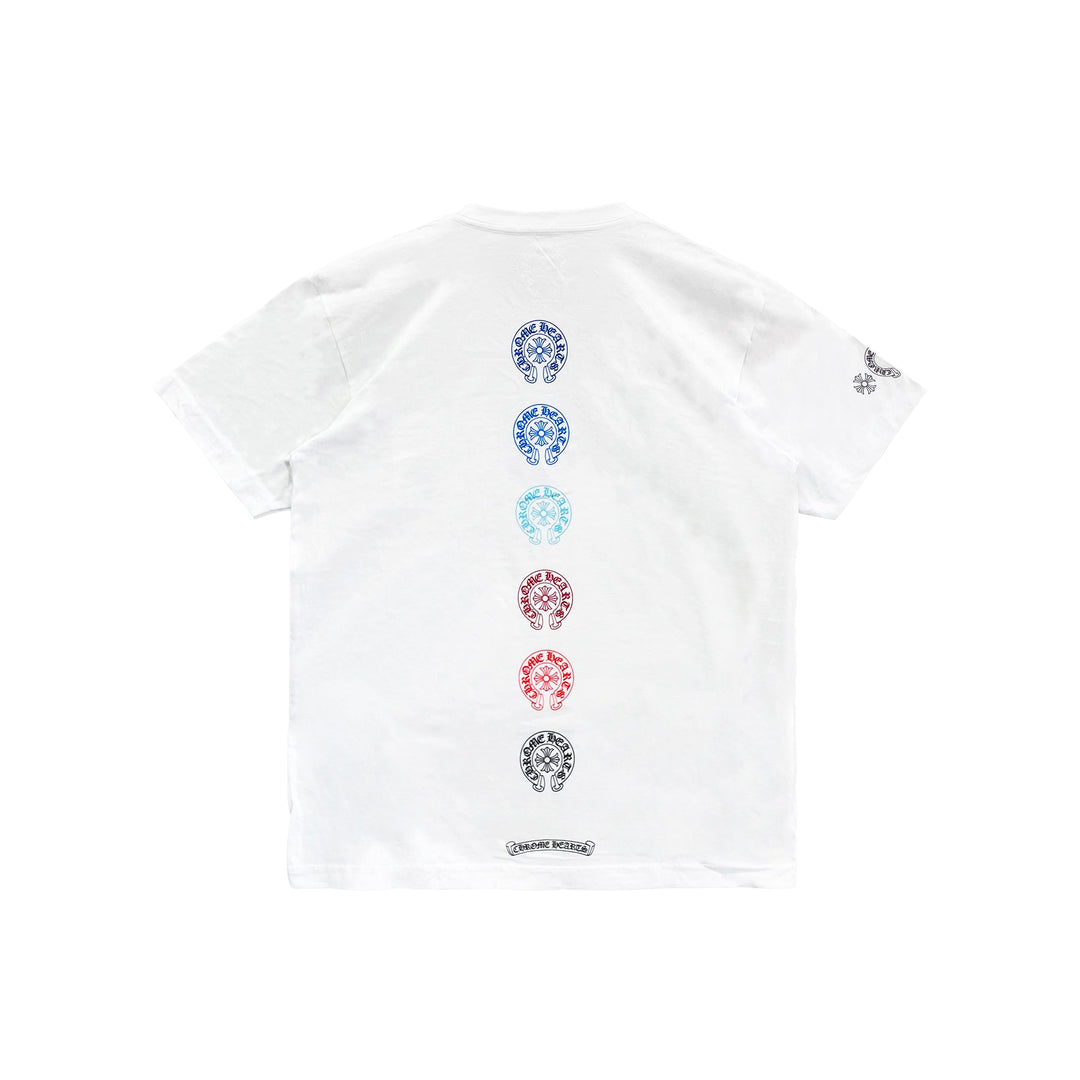 Chrome Hearts Gradient Horseshoe Logo Tee - SHENGLI ROAD MARKET