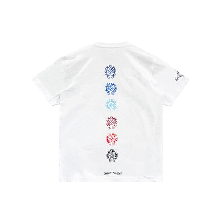 Chrome Hearts Gradient Horseshoe Logo Tee - SHENGLI ROAD MARKET