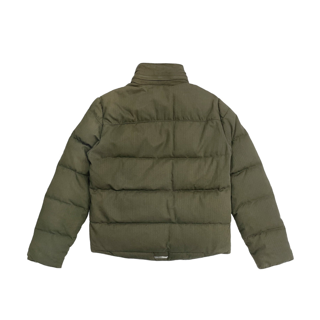 Chrome Hearts Green Silver Dagger Down Jacket - SHENGLI ROAD MARKET