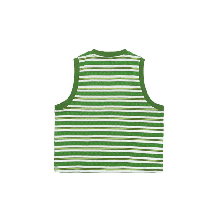 Chrome Hearts Green Stripe Tanktop - SHENGLI ROAD MARKET