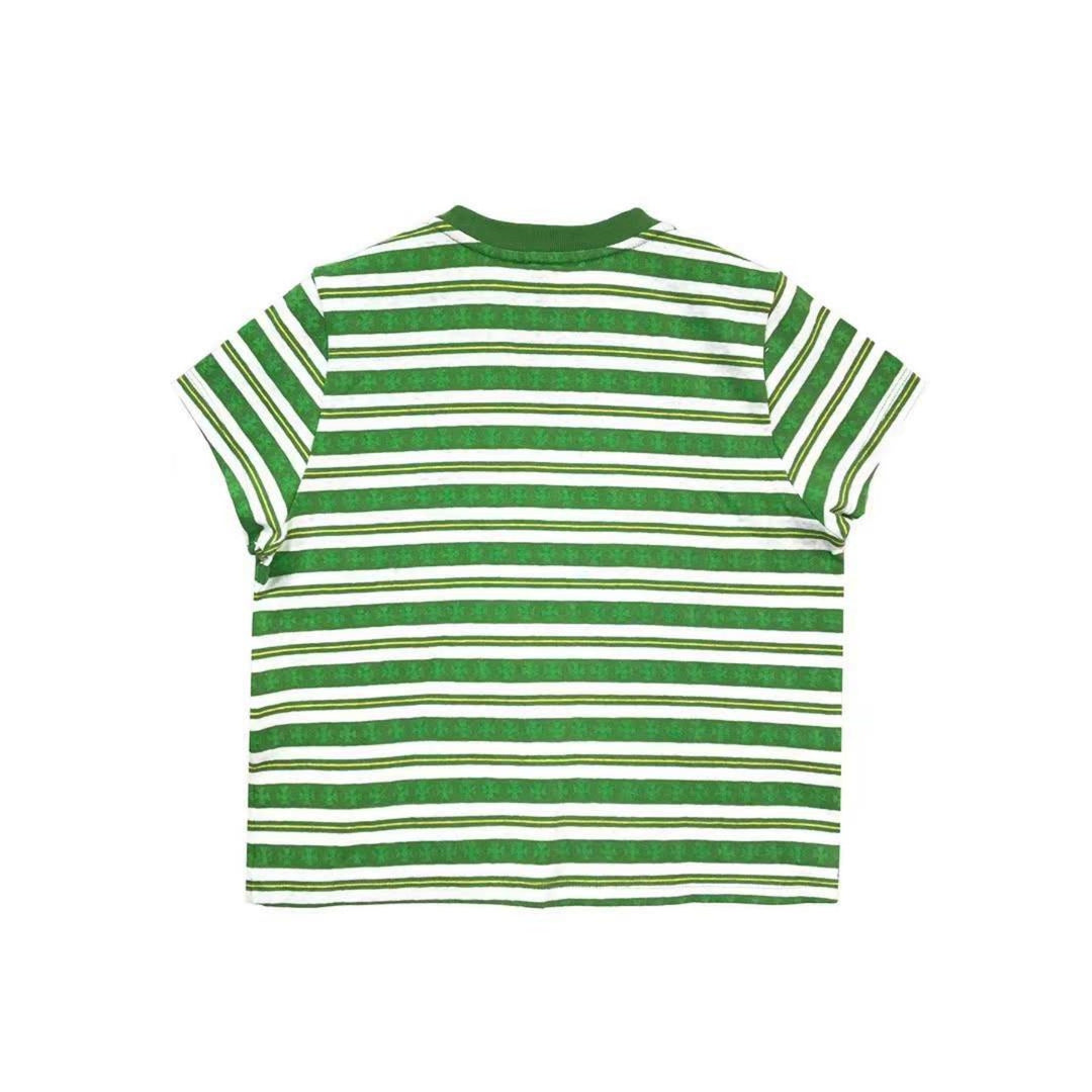 Chrome Hearts Green Stripe Women's Short Sleeve Tee - SHENGLI ROAD MARKET