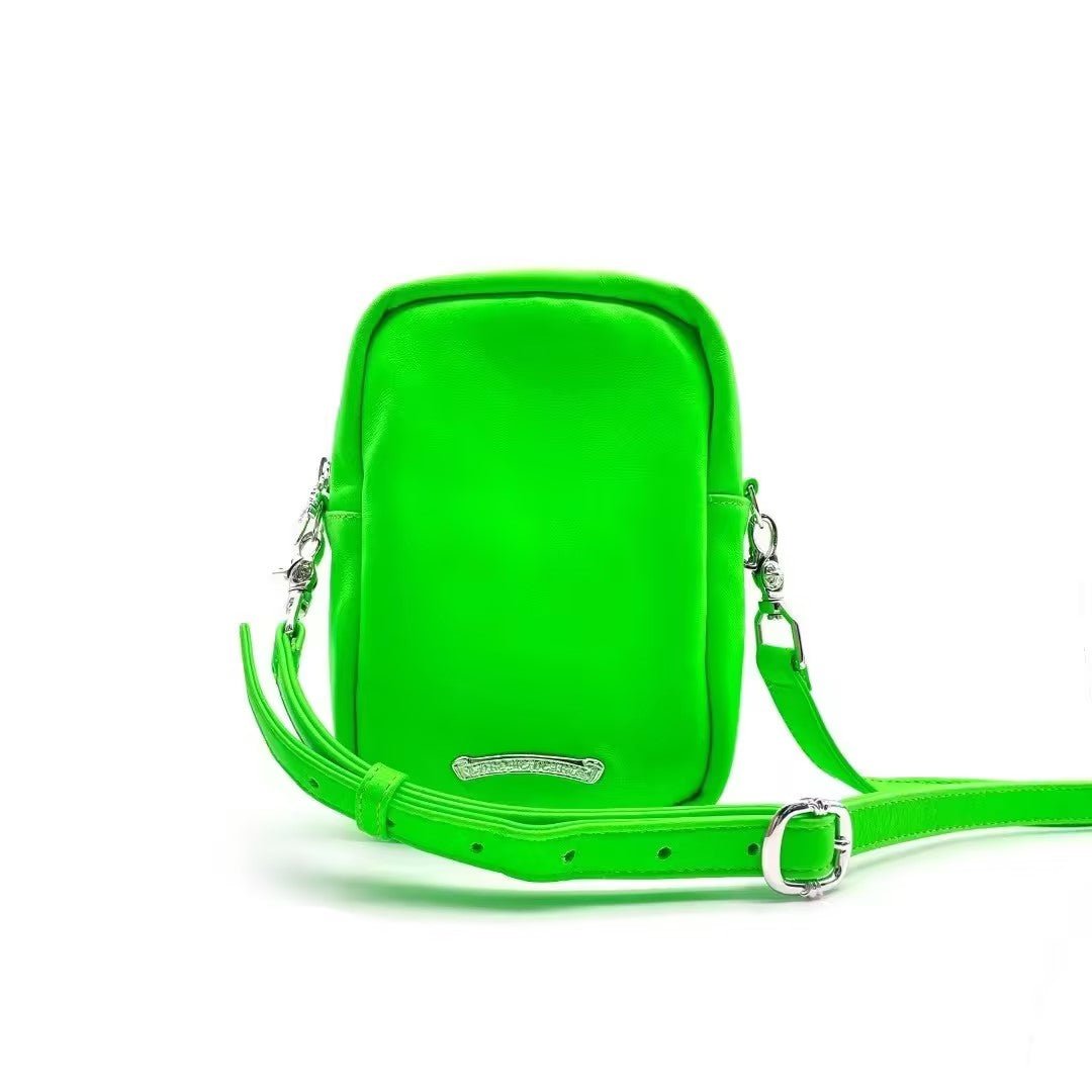 Chrome Hearts Green Triple Cross Taka Crossbody bag - SHENGLI ROAD MARKET