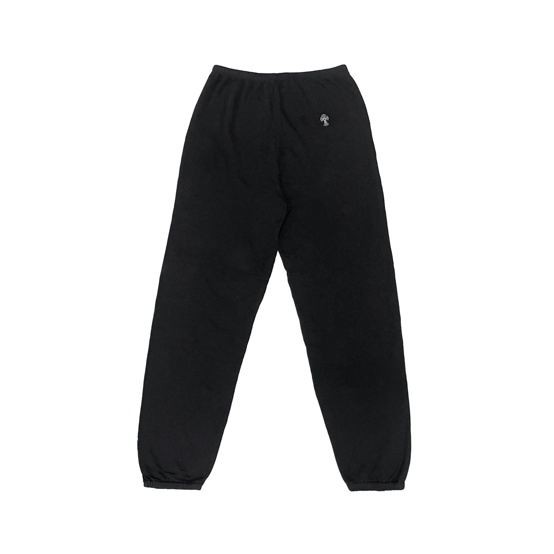 Chrome Hearts GRP Embroidered Black Sweatpants - SHENGLI ROAD MARKET