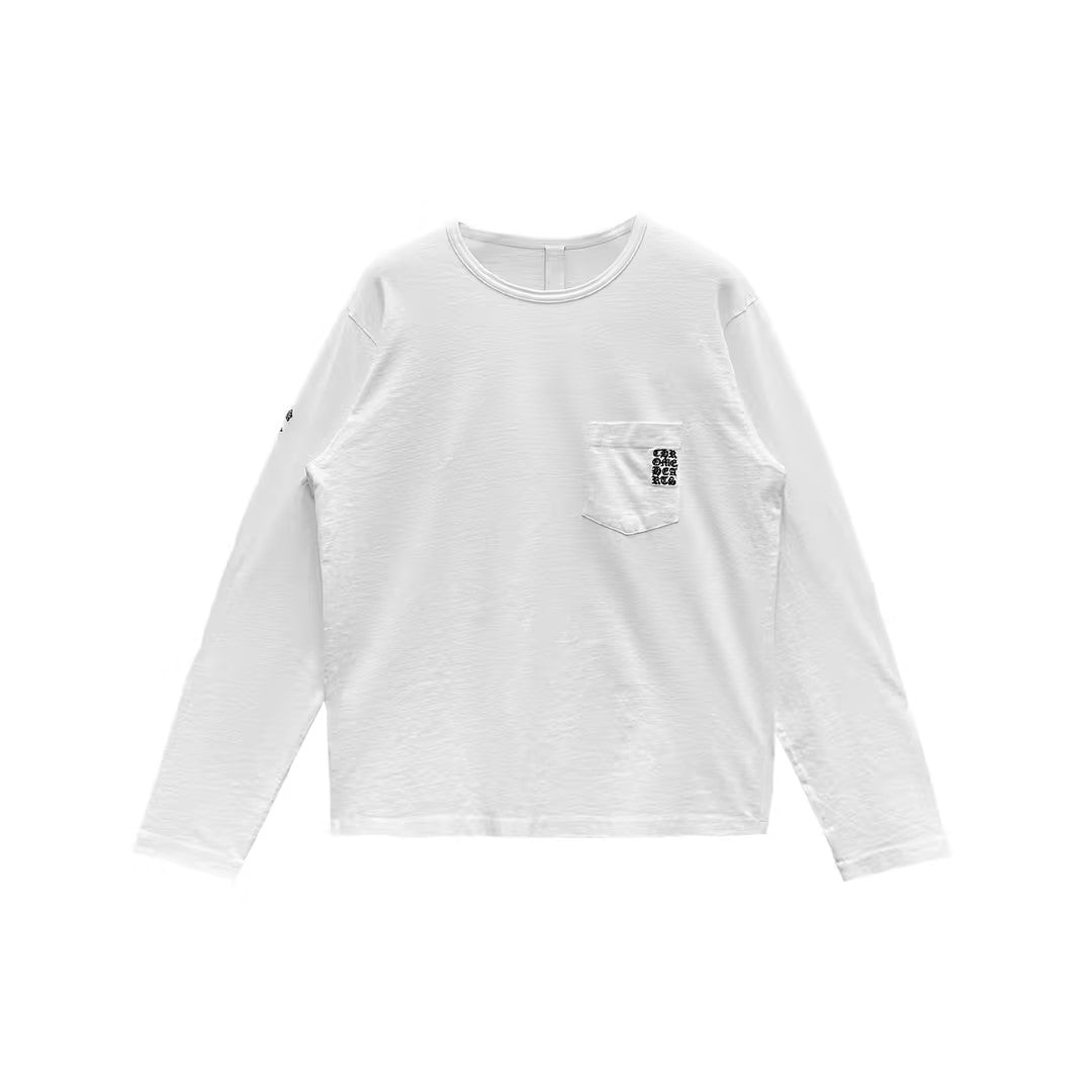 Chrome Hearts GRP Pocket Runic Long Sleeves Tee - SHENGLI ROAD MARKET