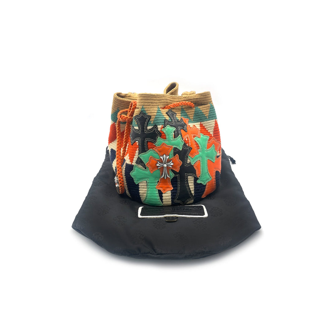 Chrome Hearts Guanabana Muti-Color Cross Patch Bucket Bag - SHENGLI ROAD MARKET