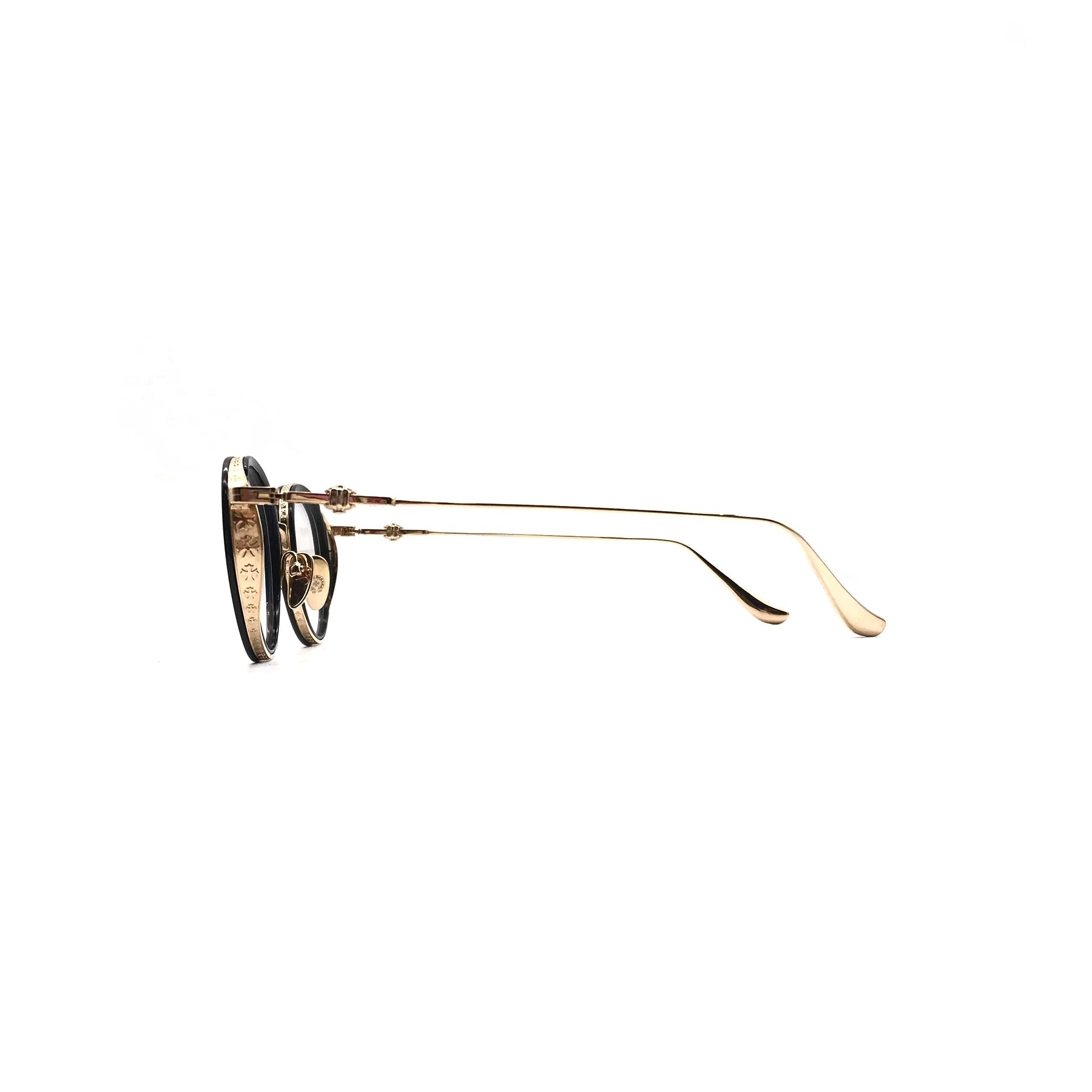 chrome hearts 正規購入サングラス　GUSH Chrome Hearts GUSH BK/GP Glasses Frame - SRM – SHENGLI ROAD MARKET