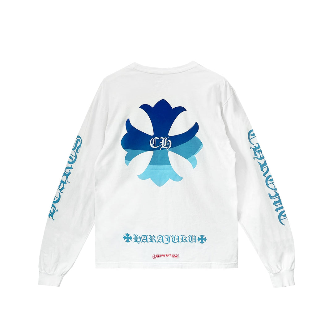 Chrome Hearts Harajuku Exclusive Long Sleeve Tee - SHENGLI ROAD MARKET