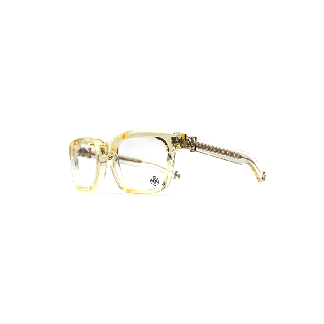 Chrome Hearts HARD WC Silver Cross Glasses Frame - SHENGLI ROAD MARKET