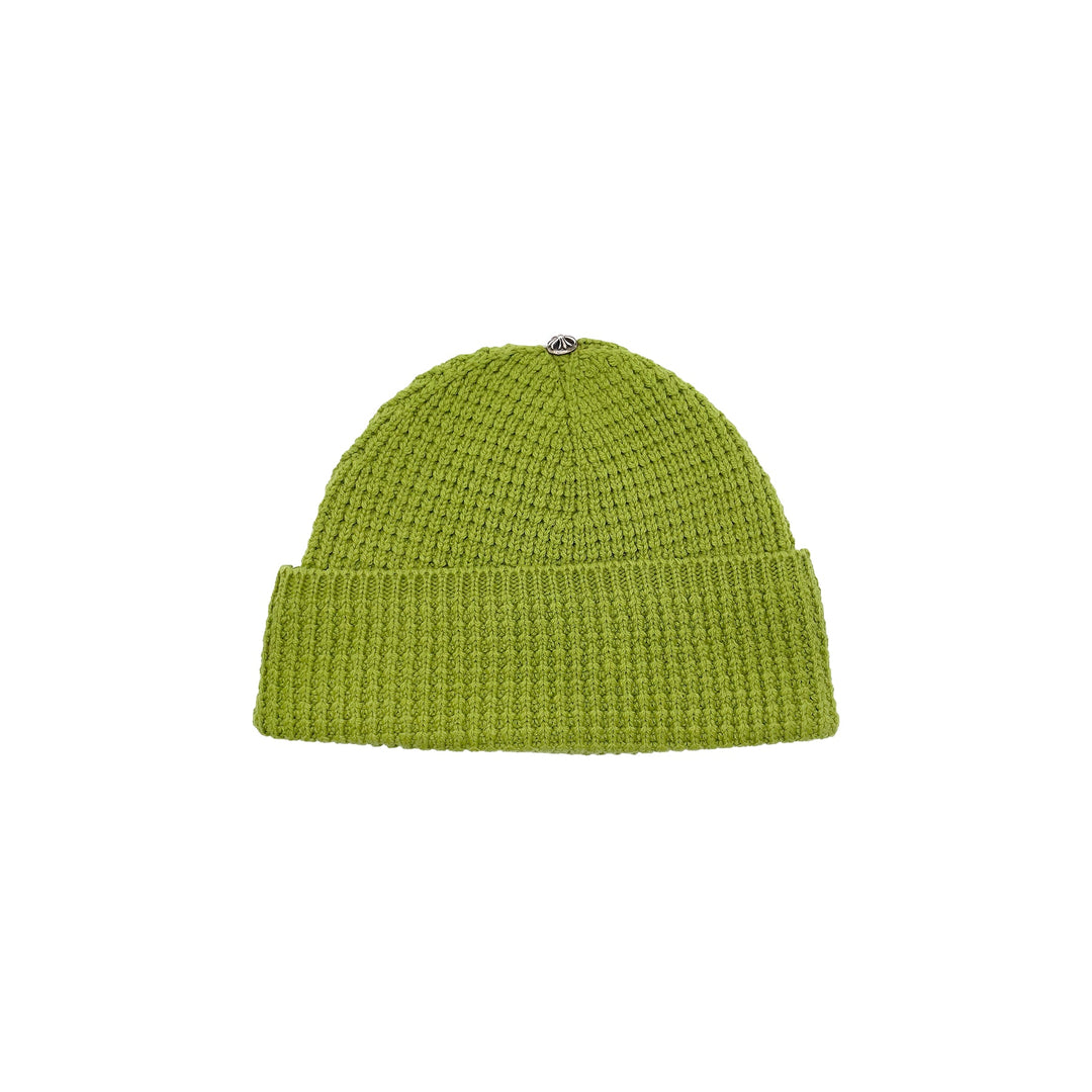 Chrome Hearts Hit&Run Cashmere Waffle Thermal Green Beanie - SHENGLI ROAD MARKET