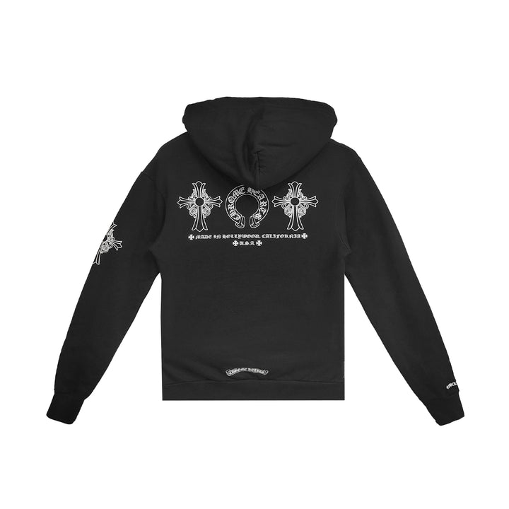 Chrome Hearts Hollywood Black Pullover Hoodie - SHENGLI ROAD MARKET