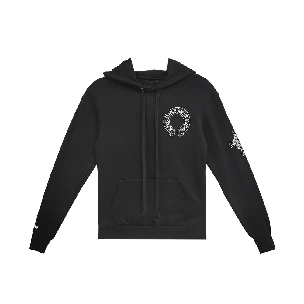 Chrome Hearts Hollywood Black Pullover Hoodie - SHENGLI ROAD MARKET