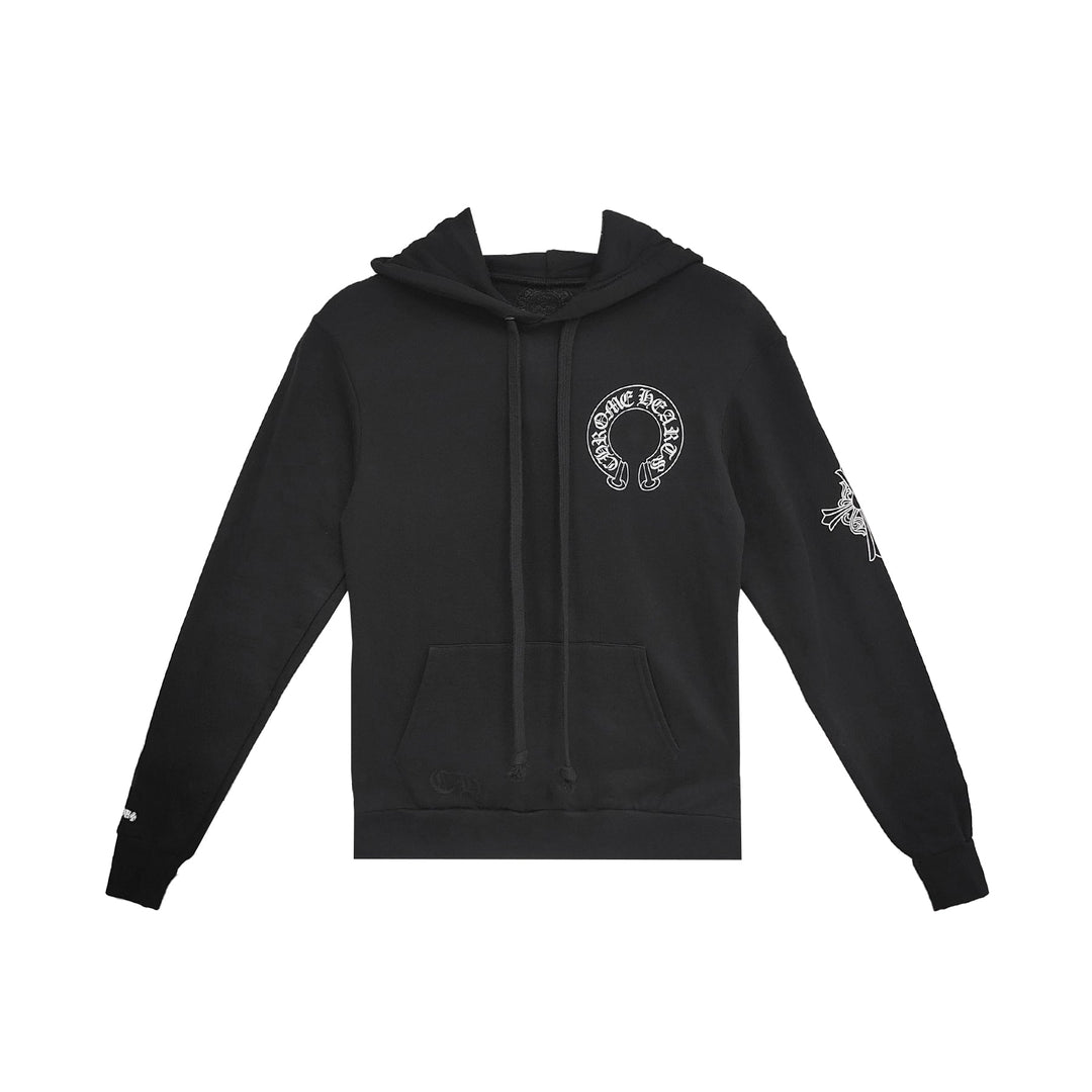 Chrome Hearts Hollywood Black Pullover Hoodie - SHENGLI ROAD MARKET