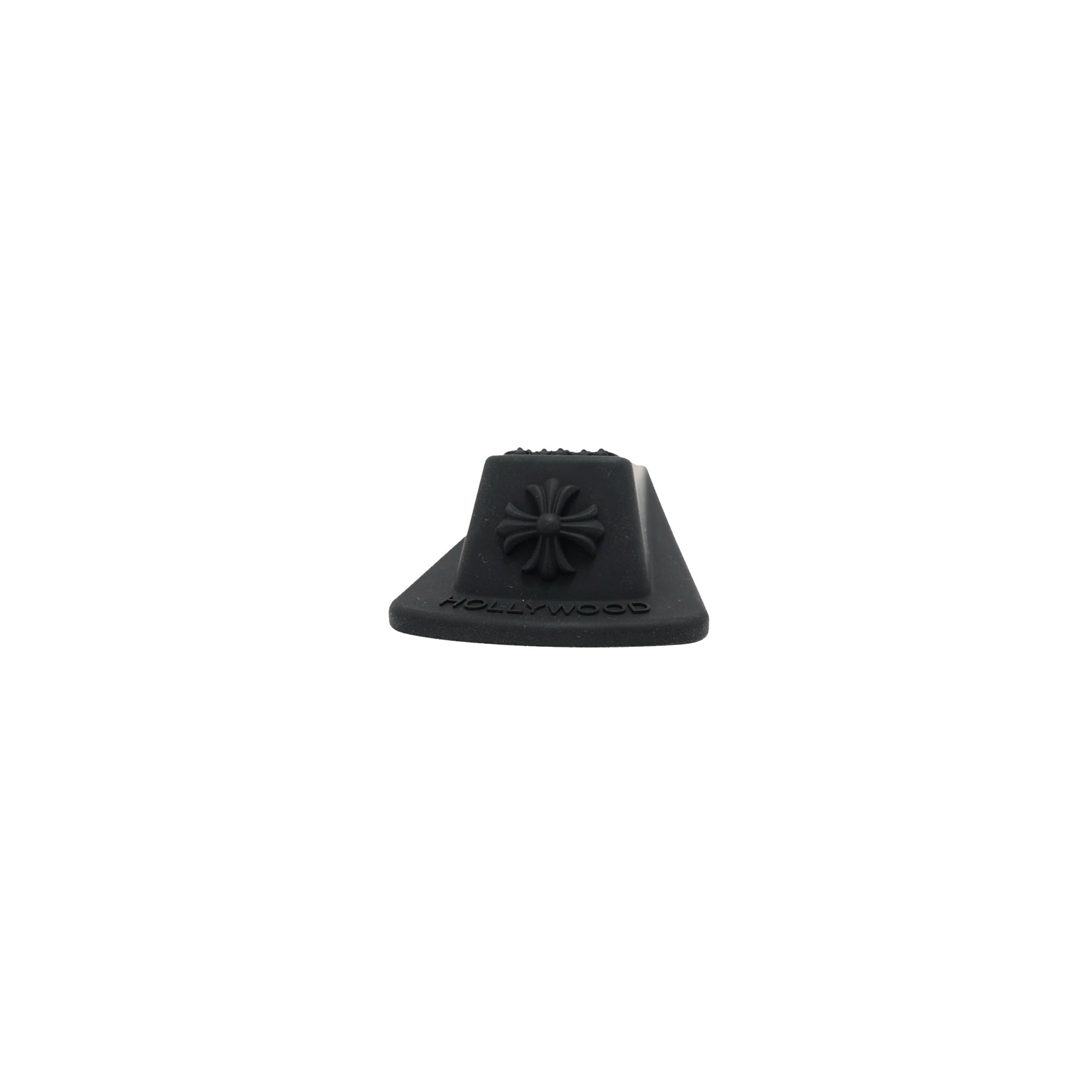Chrome Hearts Hollywood Black Resin Cross Door Stopper - SRM