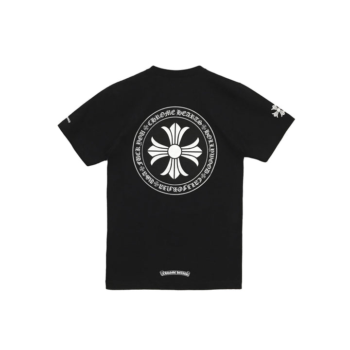 Chrome Hearts Hollywood Plus Cross Short Sleeve Tee - SHENGLI ROAD MARKET