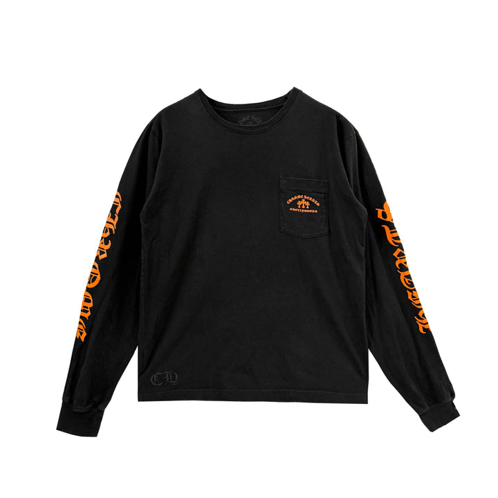 Chrome Hearts Hollywood Triple Cross Long Sleeve T-Shirt Tee - SHENGLI ROAD MARKET