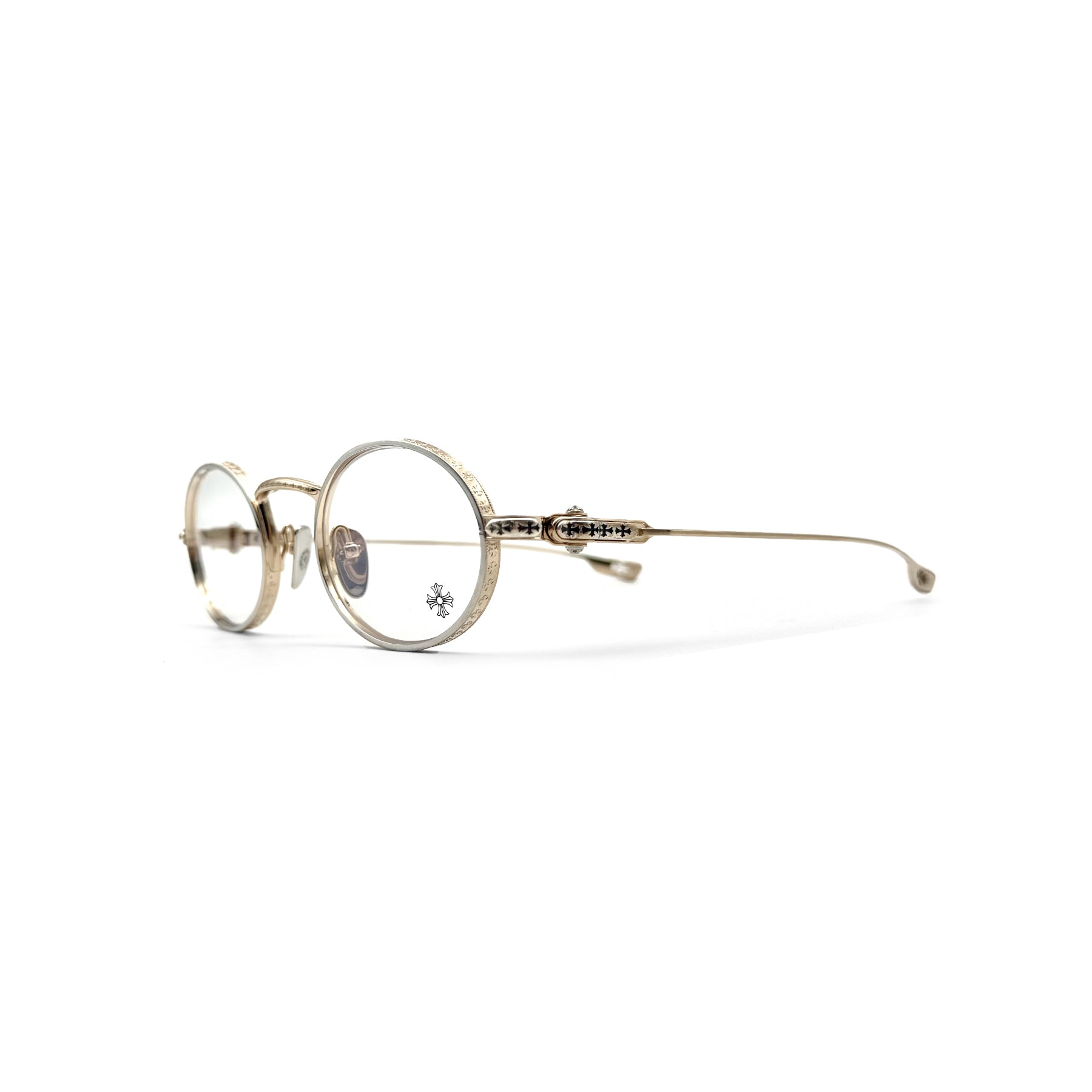 Chrome Hearts HONEY DIPPED SS/GP Glasses Frame - SRM – SHENGLI