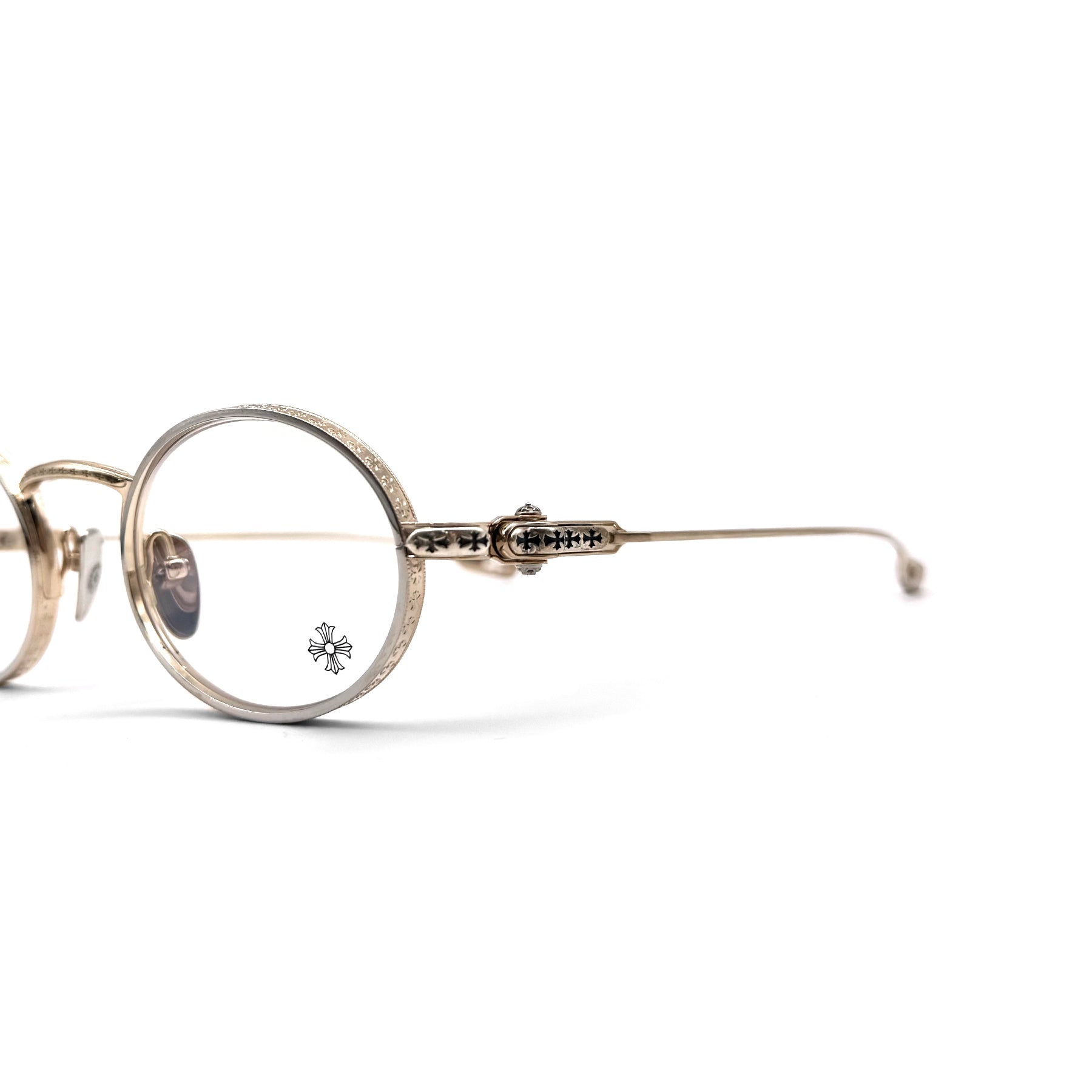Chrome Hearts HONEY DIPPED SS/GP Glasses Frame - SRM – SHENGLI