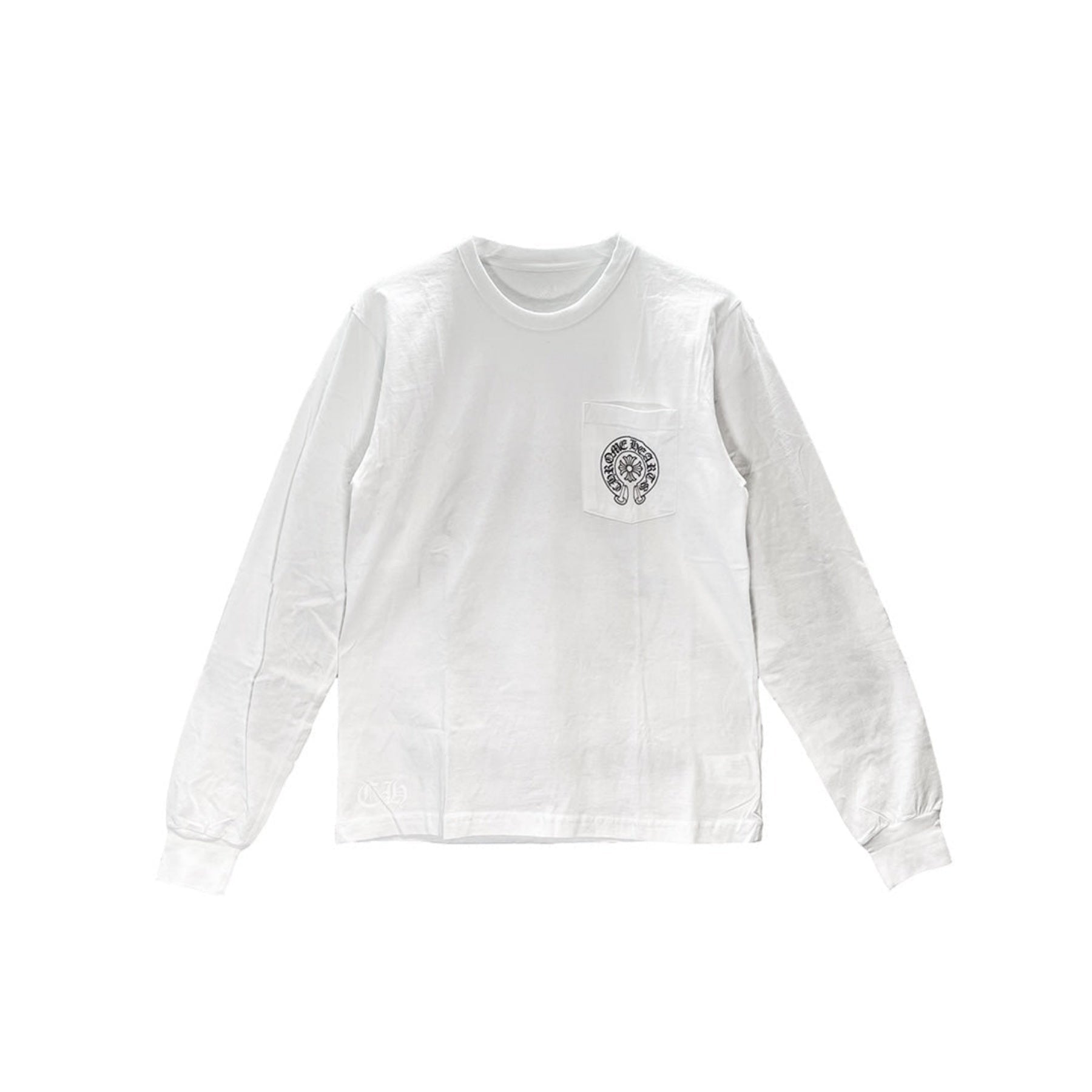 CHROME HEARTS ロンT 香港 Chrome Hearts Hong Kong Horseshoe Floral Long Sleeve Tee – SHENGLI