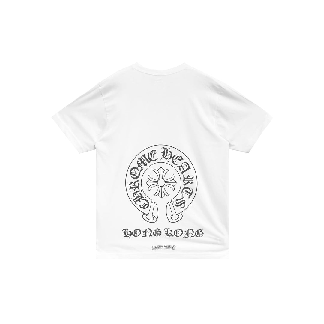 Chrome Hearts Hong Kong Exclusive Horseshoe Short Sleeve Tee - SHENGLI ROAD MARKET
