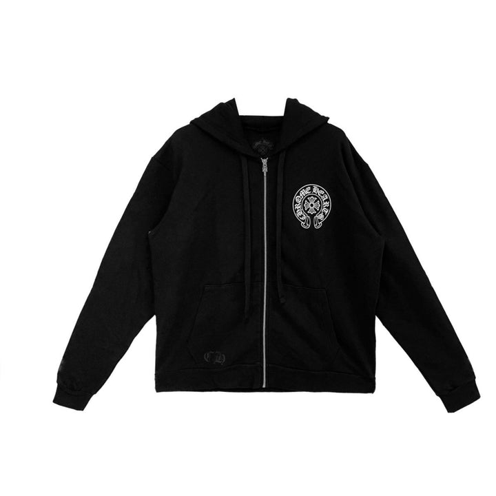 Chrome Hearts Hong Kong Exclusive Horseshoe Zip Up Hoodie - SHENGLI ROAD MARKET