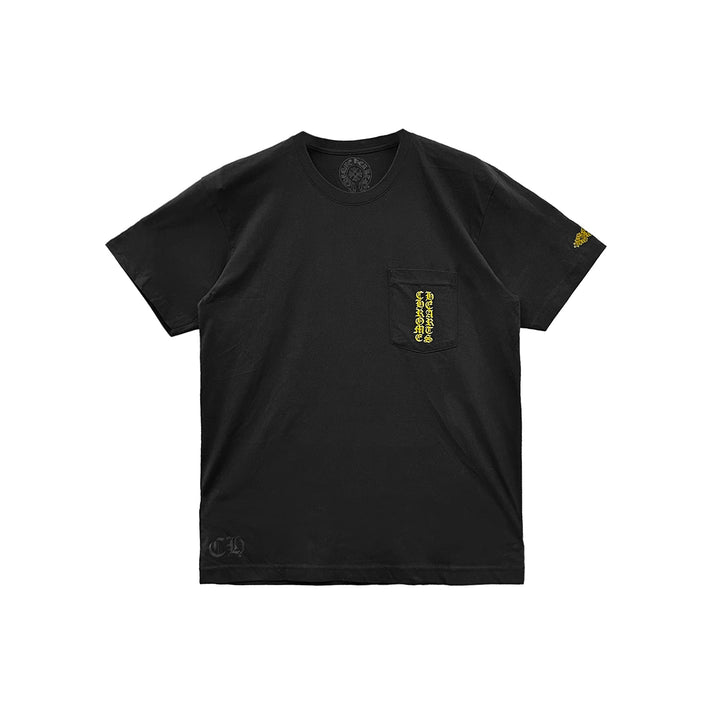 Chrome Hearts Hong Kong Exclusive Scroll Logo Short Sleeve Tee - SHENGLI ROAD MARKET
