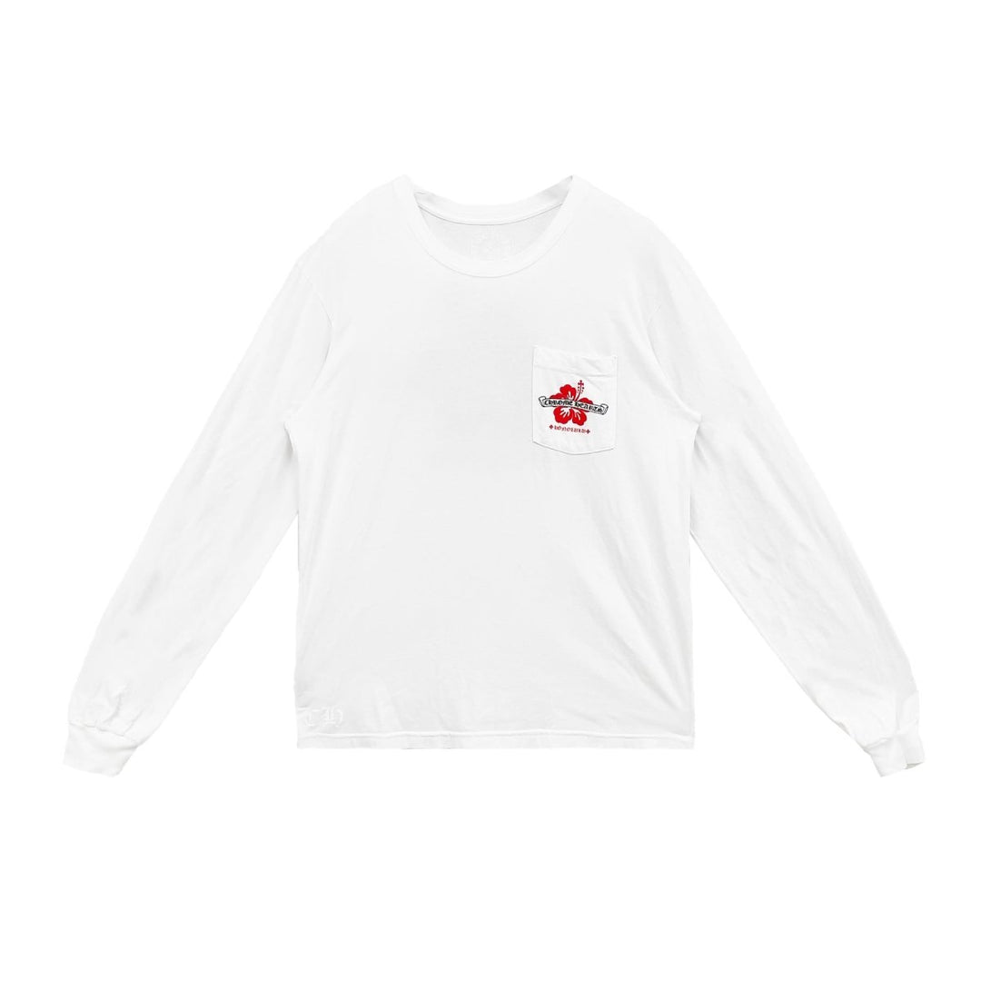 Chrome Hearts Honolulu Exclusive Hibiscus Flower Long Sleeve Shirt - SHENGLI ROAD MARKET