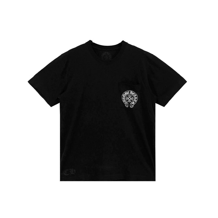 Chrome Hearts Honolulu Exclusive Horseshoe Black Short Sleeve Tee - SHENGLI ROAD MARKET